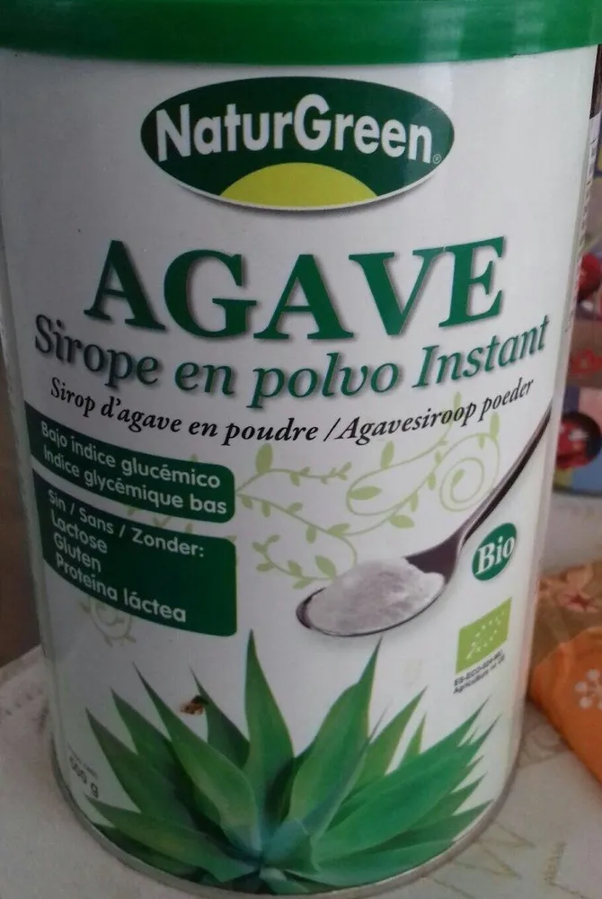 Sirop d'agave en poudre