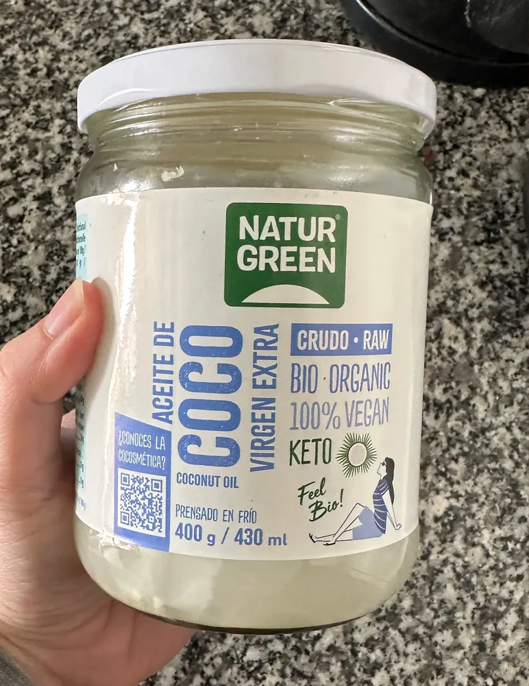 Aceite de coco virgen extra
