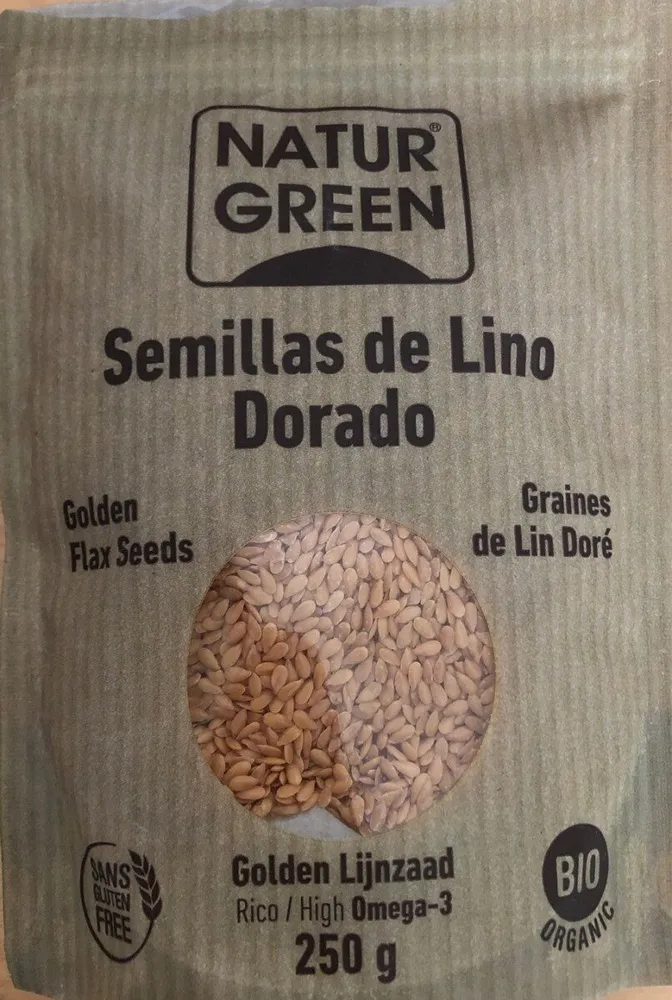 Semillas de lino dorado