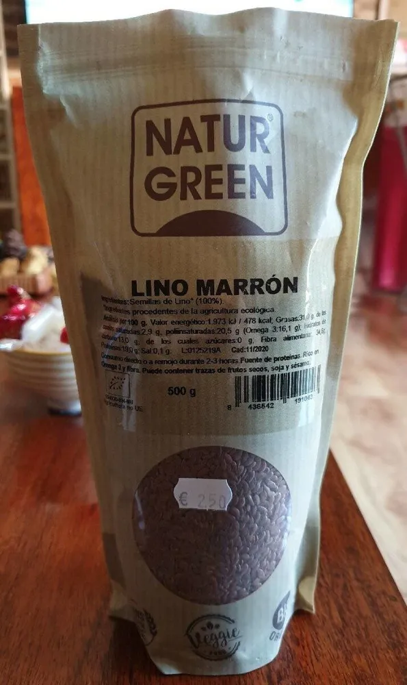 Lino marrón