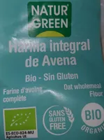 Harina integral avena