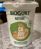 Biogurt nature cajou
