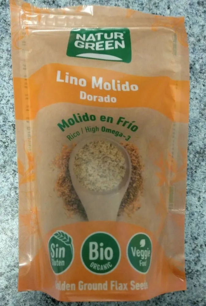 Lino molido dorado