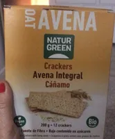 Oat avena crackers