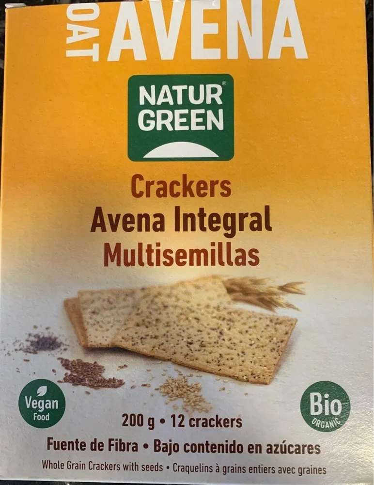 Crackers avena integral