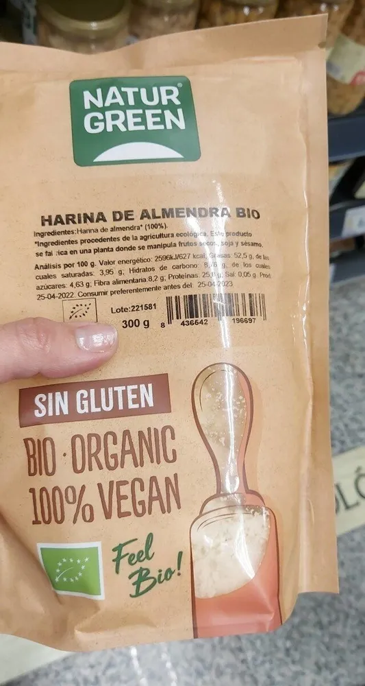 harinas de almendra