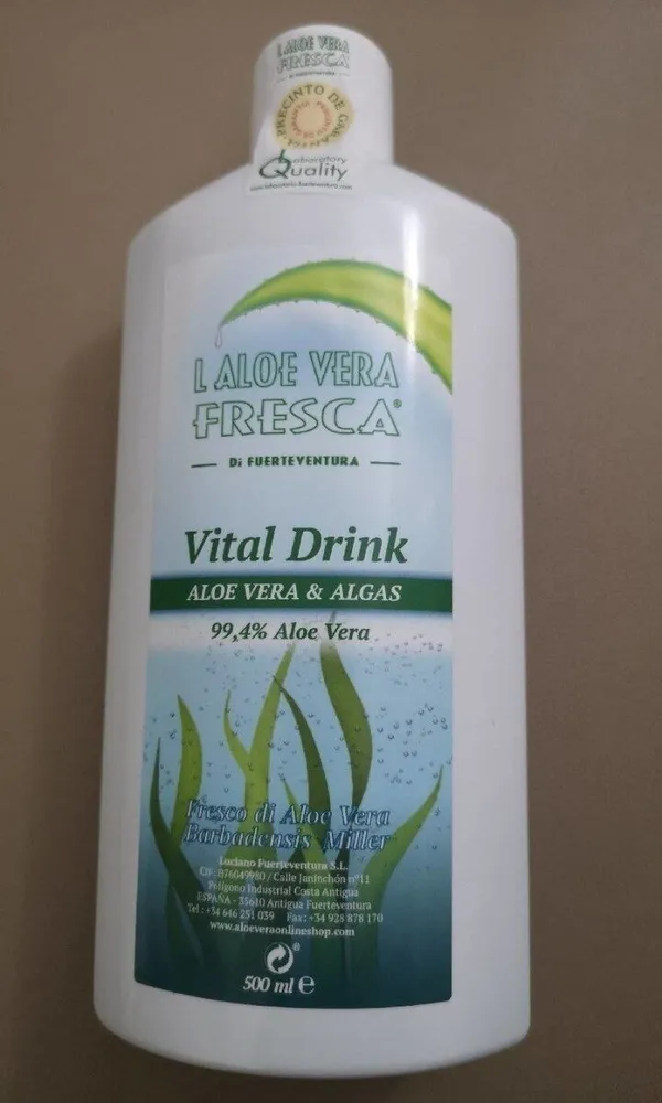 Vital drink spiruline