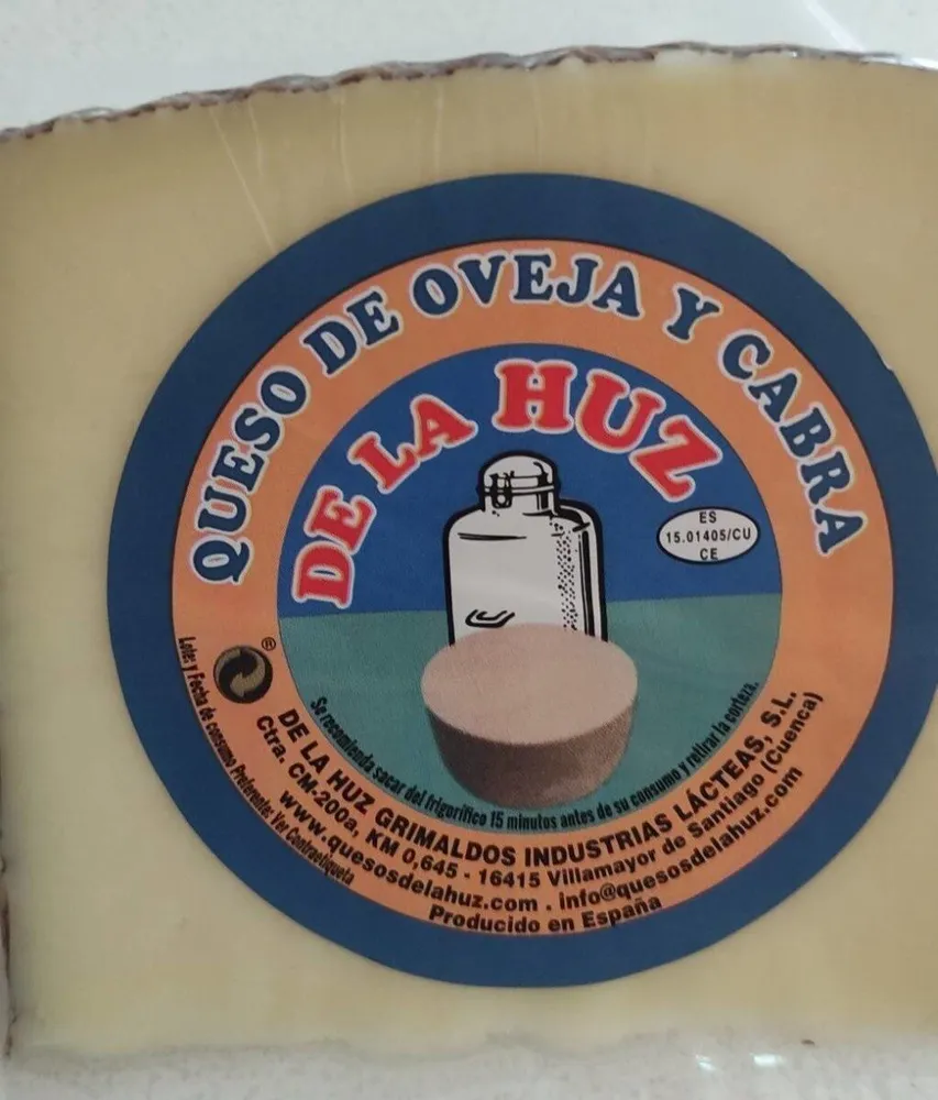 Queso de oveja y cabra semicurado