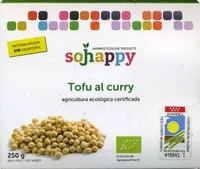 Tofu ecológico "Sojhappy" Al curry