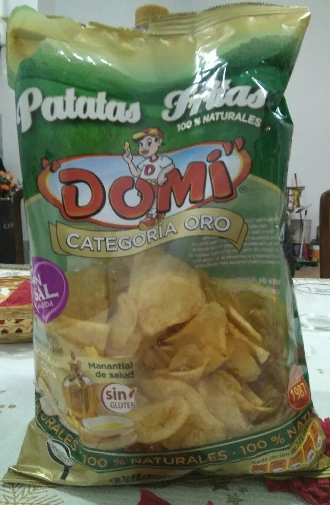 Patatas fritas "Domi" CATEGORÍA ORO