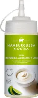 Salsa hn mayonesa, aguacate y lima sin gluten