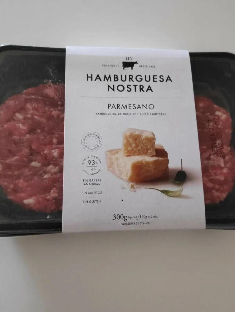 Hamburguesa Nostra Parmesano