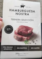 Hamburguesa de ternera