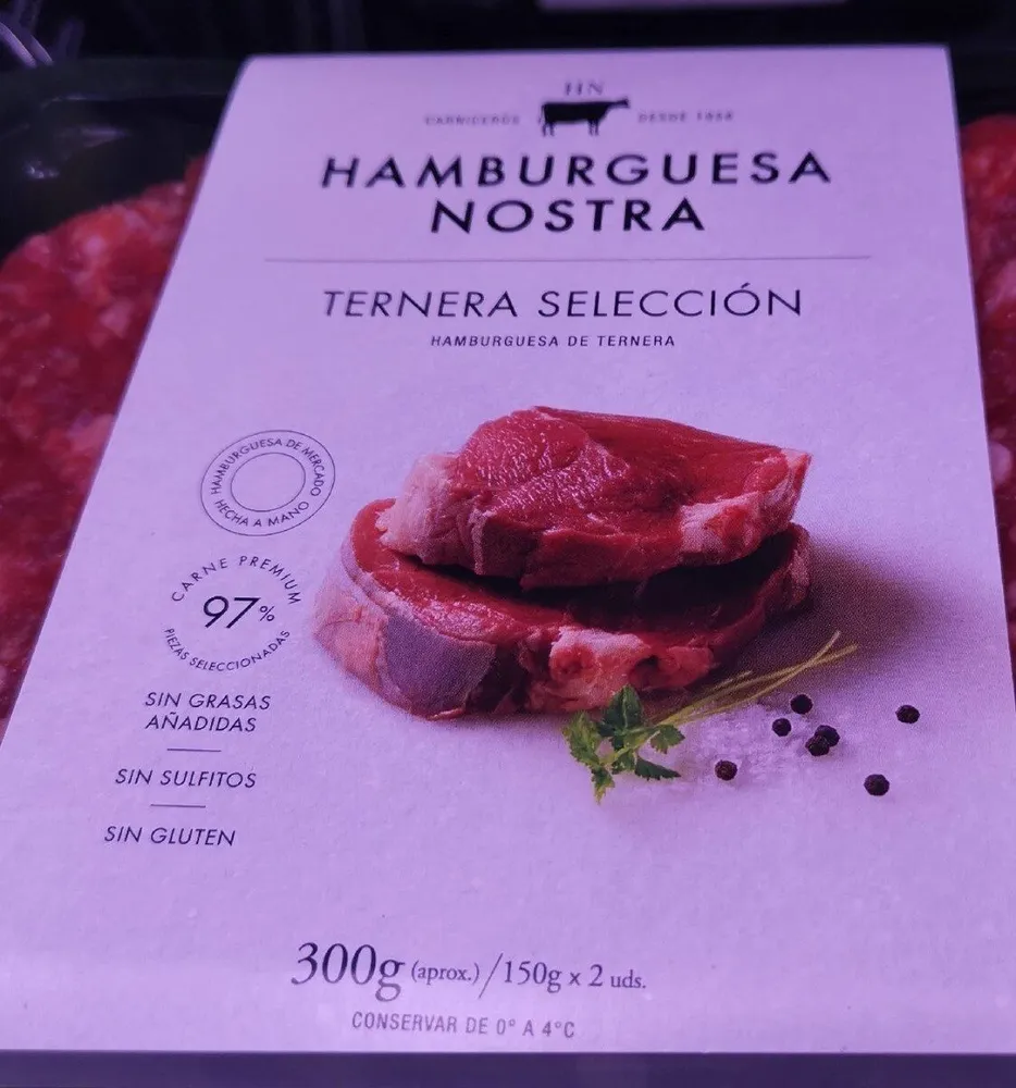 Hamburguesa de ternera