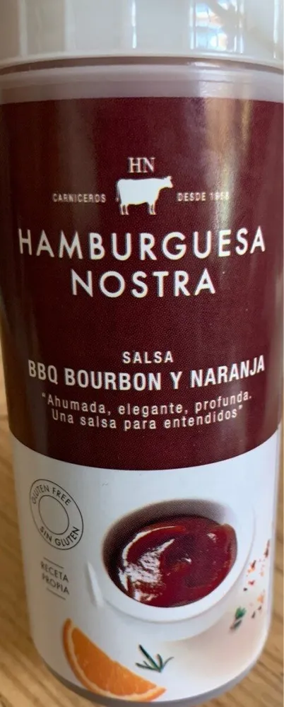 Salsa BBQ Bourbon Y Naranja