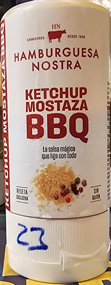 Ketchup Mostaza BBQ