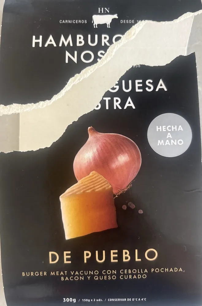 Hamburgesa de pueblo