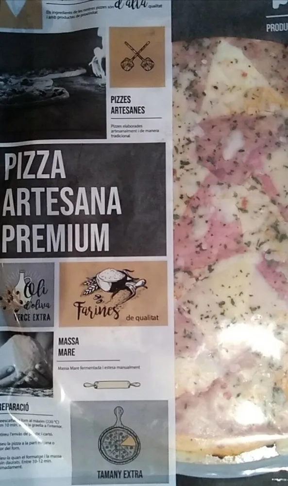 Pizza artesana premium