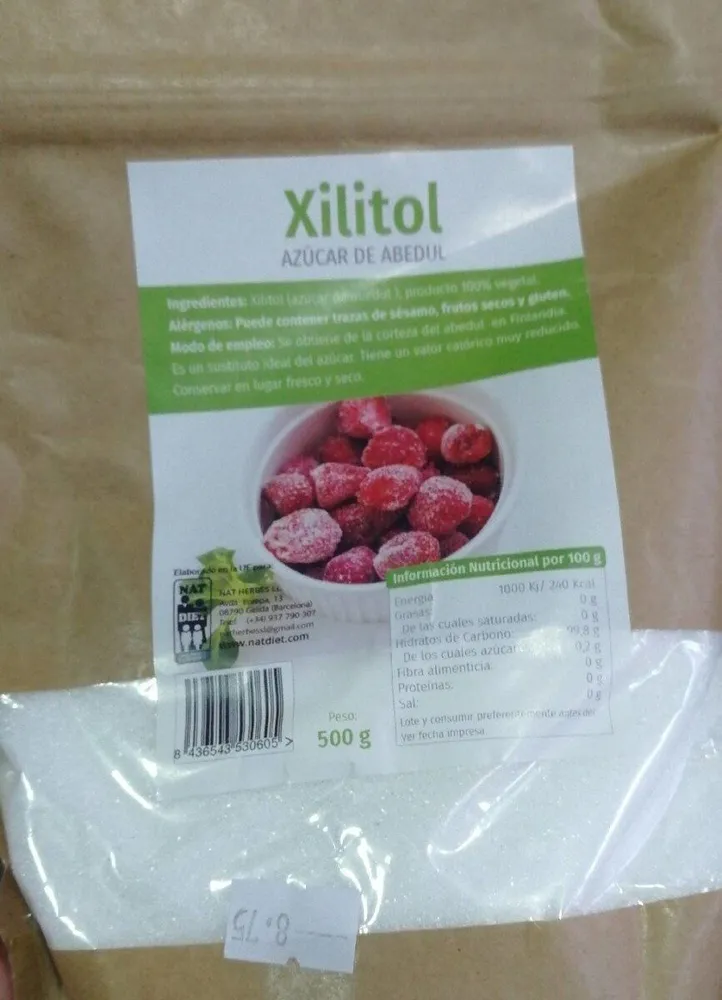 Xilitol - Azúcar de abedul