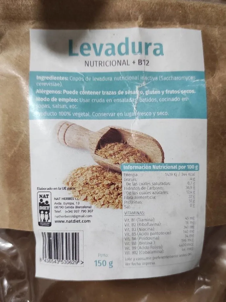 Levadura nutricional