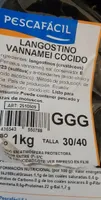 Langostino vannamei