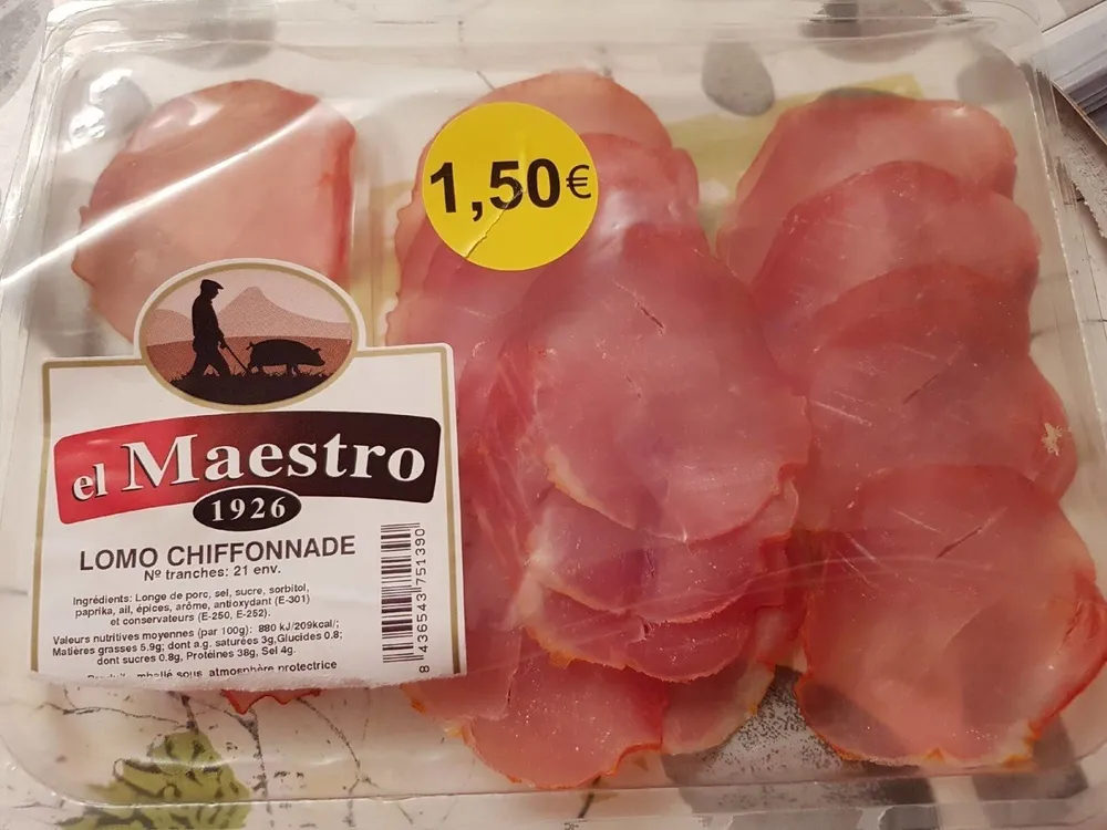 Lomo chiffonnade