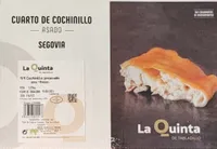 Cuarto de cochinillo asado