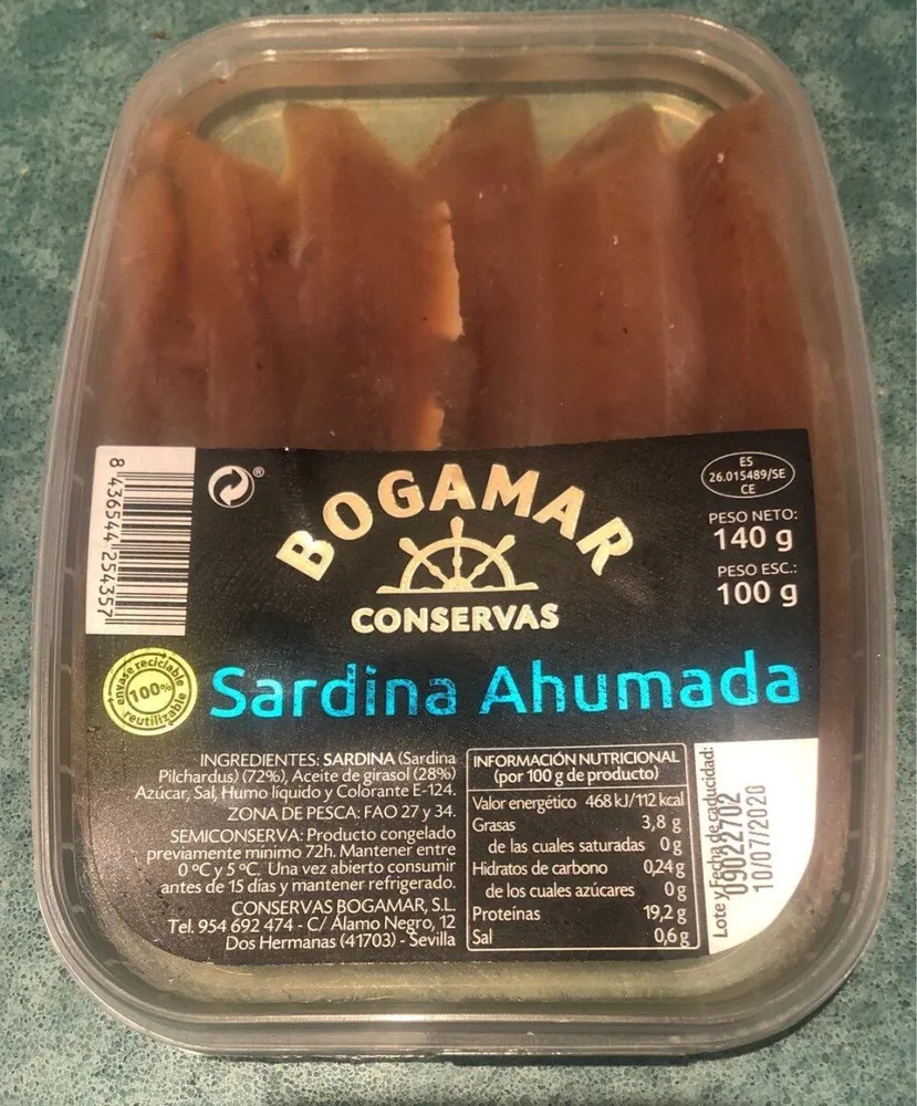 Sardina ahumada