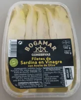 Filetes de Sardinaen Vinagre con aceite de oliva