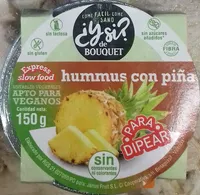 Hummus con piña