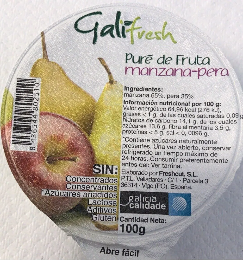 Puré de fruta