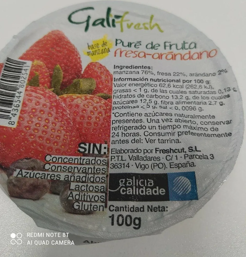 Puré de fruta