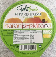 Puré de frutas 100% fruta