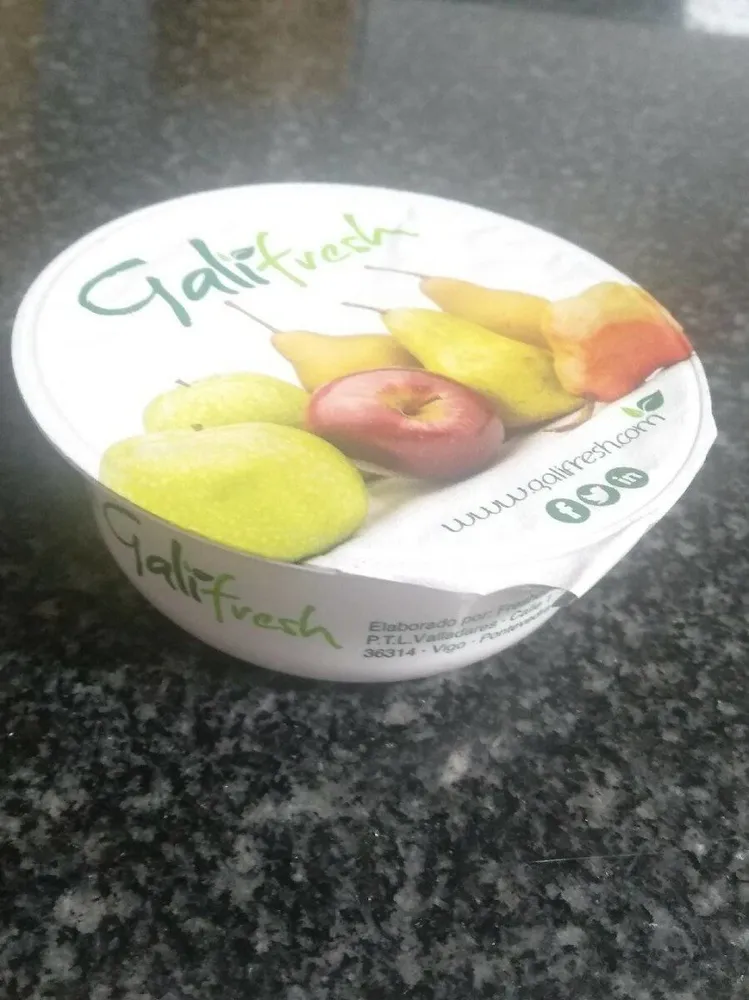 Puré de manzana y pera