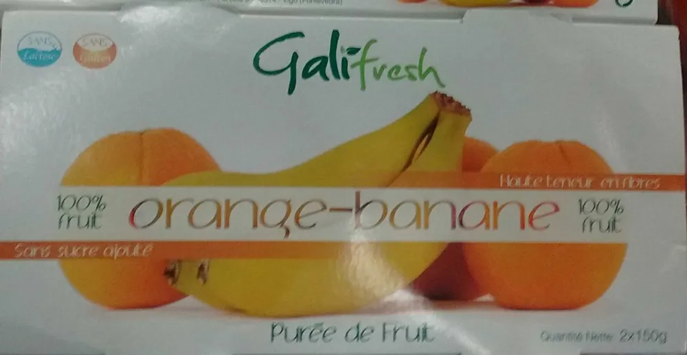 100% fruit Orange-Banane