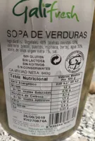 Sopa de verduras