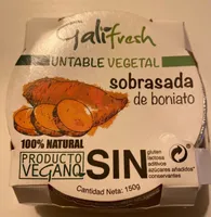 Untable vegetal sobrasada de boniato