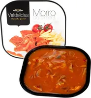 Morro de ternera salsa roja