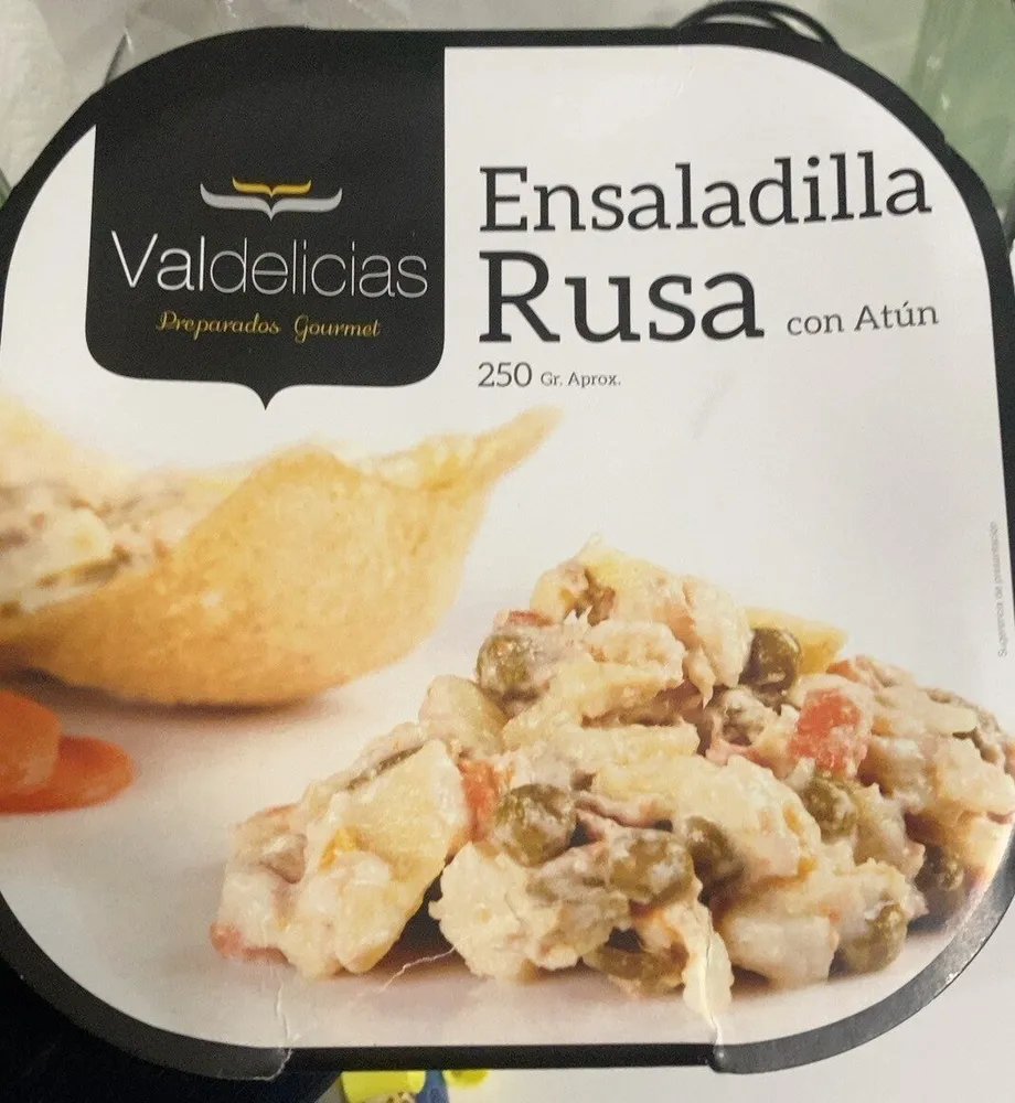 Ensaladilla rusa con atun