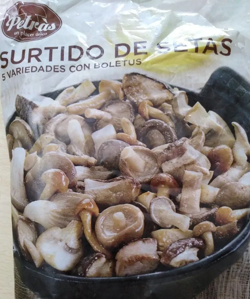 Surtido de setas