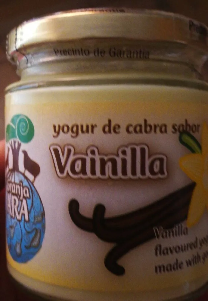 Yogurt de vainilla