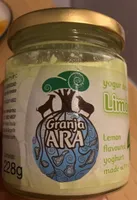 Yogur de cabra limón