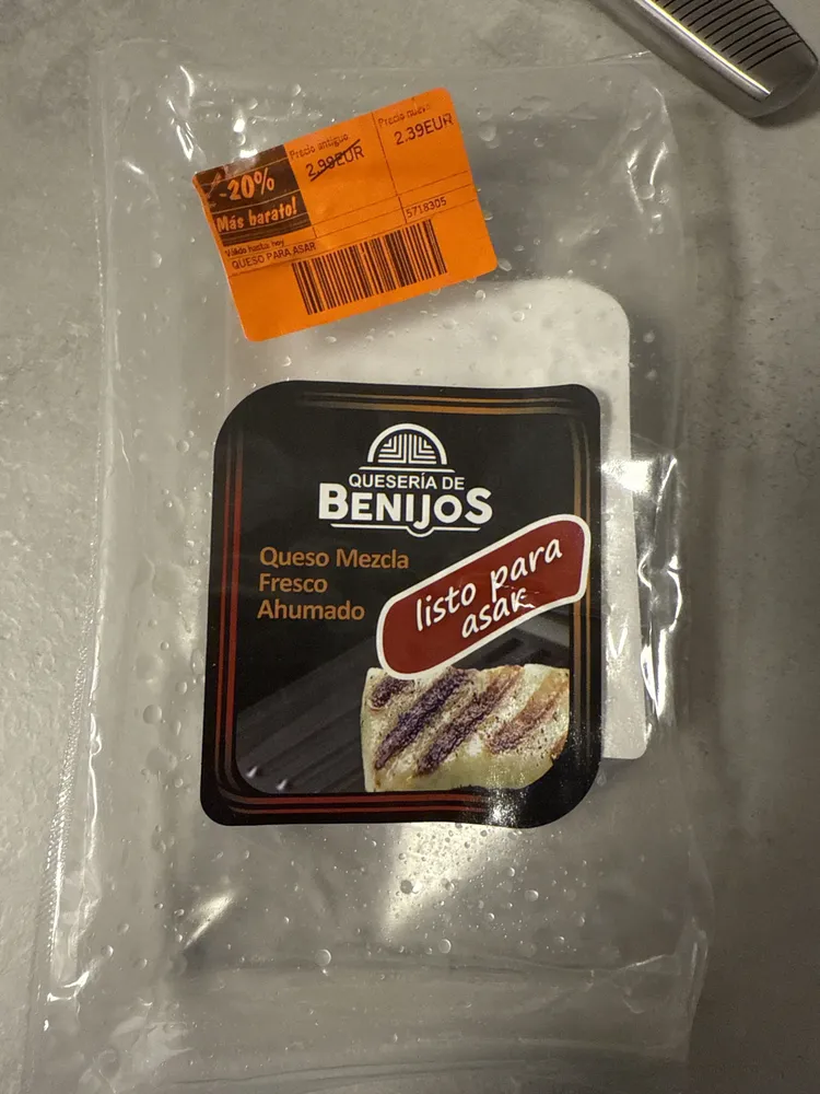 Queso mescla fresco ahumado