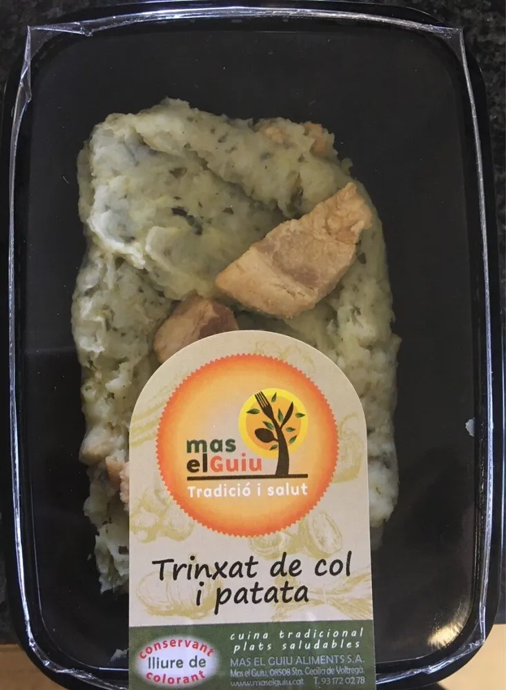 Trinxat de col i patata