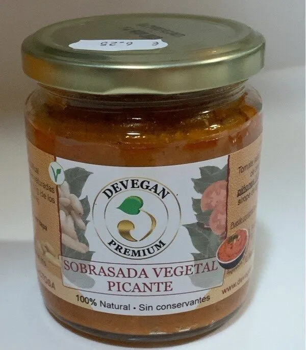Sobrasada vegetal picante