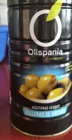 Aceitunas verdes rellenas de anchoa