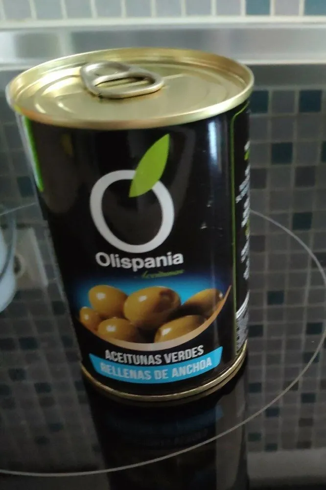 Aceituna verde rellena de ancho