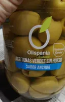 Aceitunas verdes sin hueso