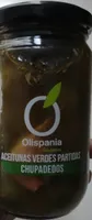Aceitunas verdes partidas chupadedos