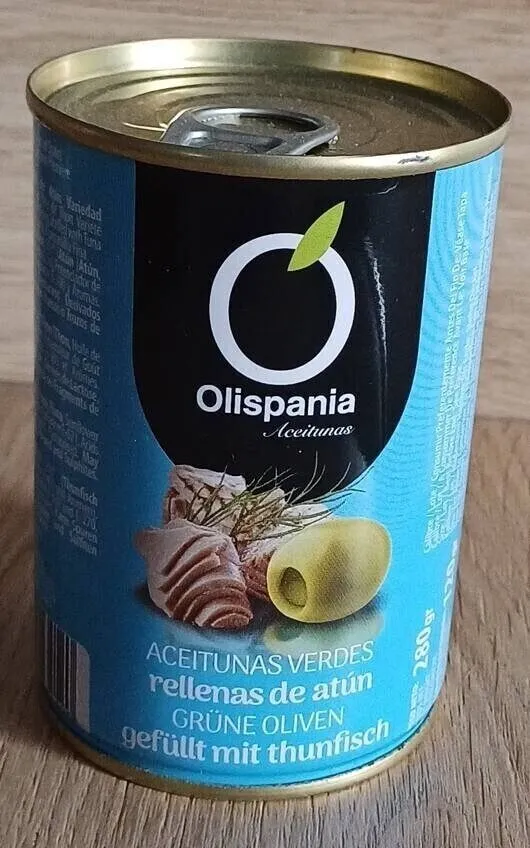 OLIVES VERTES FARCIES THON 120g OLISPANIA